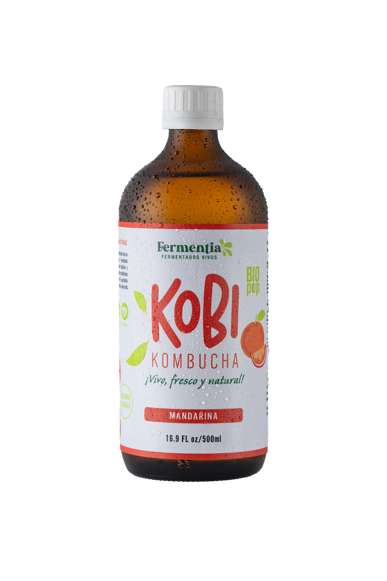KOBI Kombucha Mandarina Jengibre - 500ml